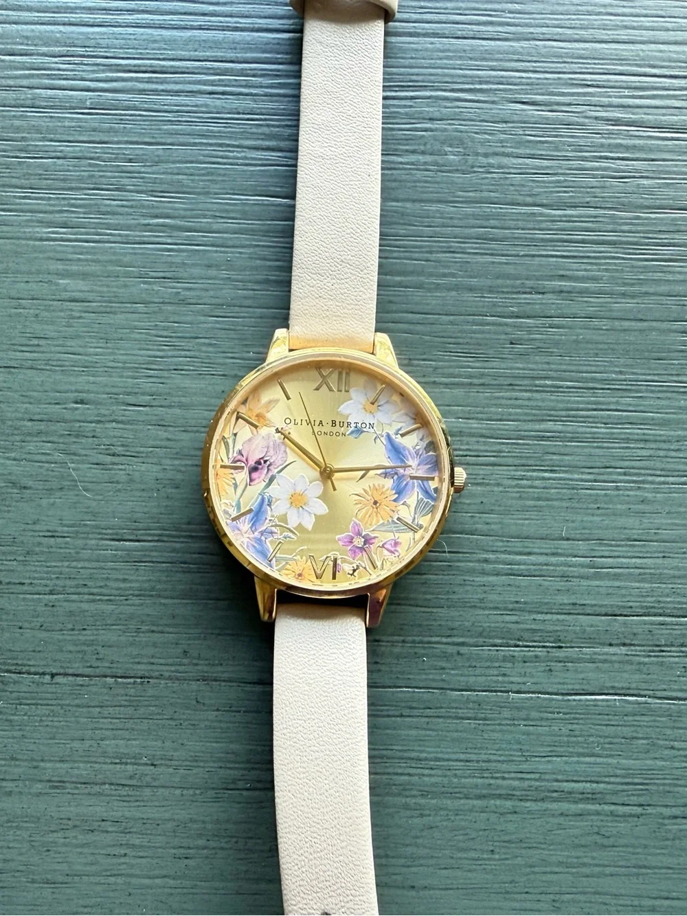 Olivia Burton Watch with Floral print Flowers
